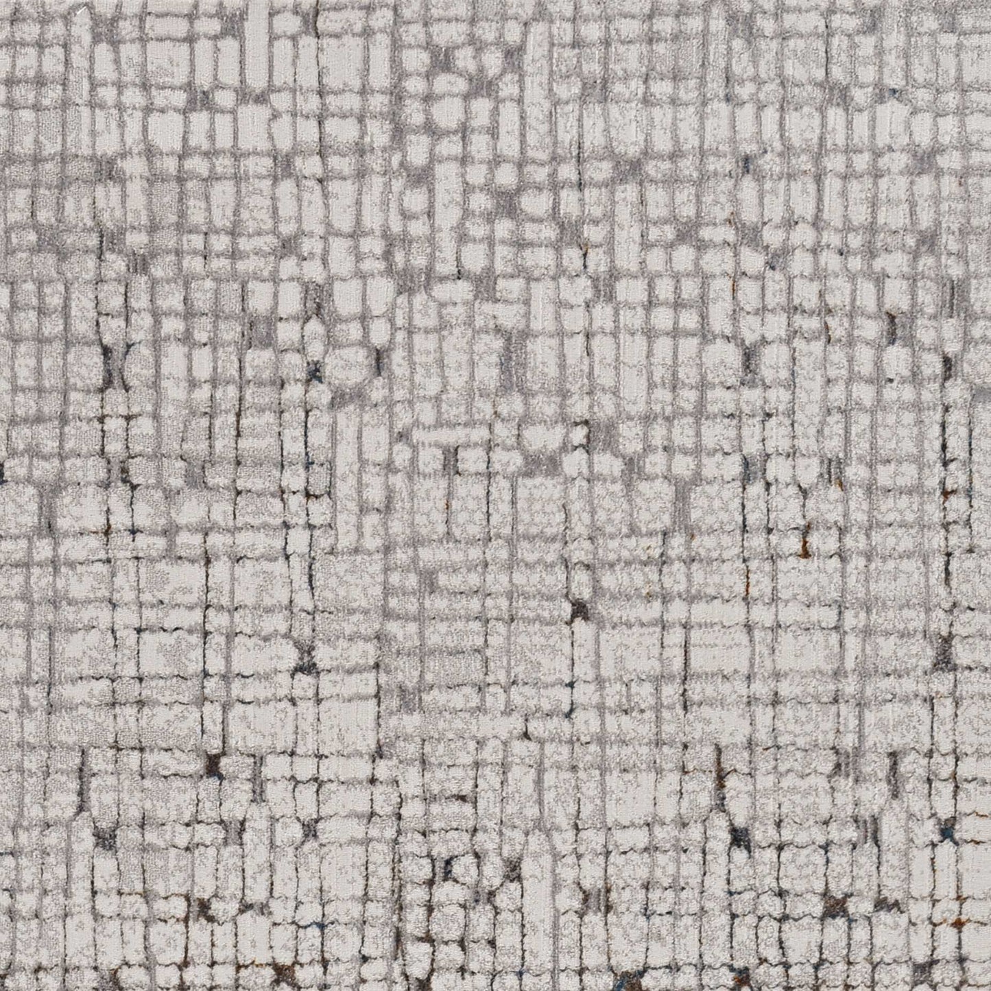 7' Gray And Black Abstract Area Rug-2