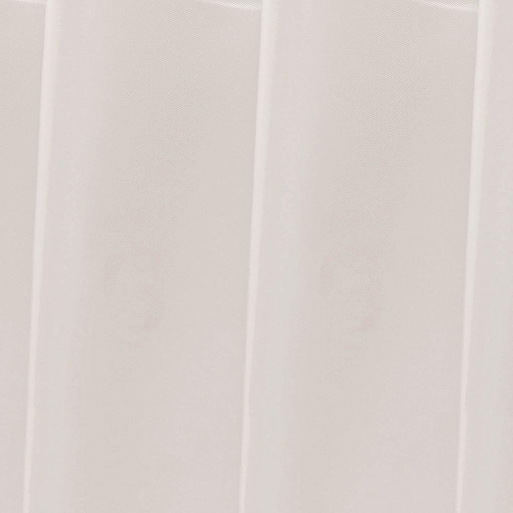 72" White Vinyl Shower Curtain Liner-6