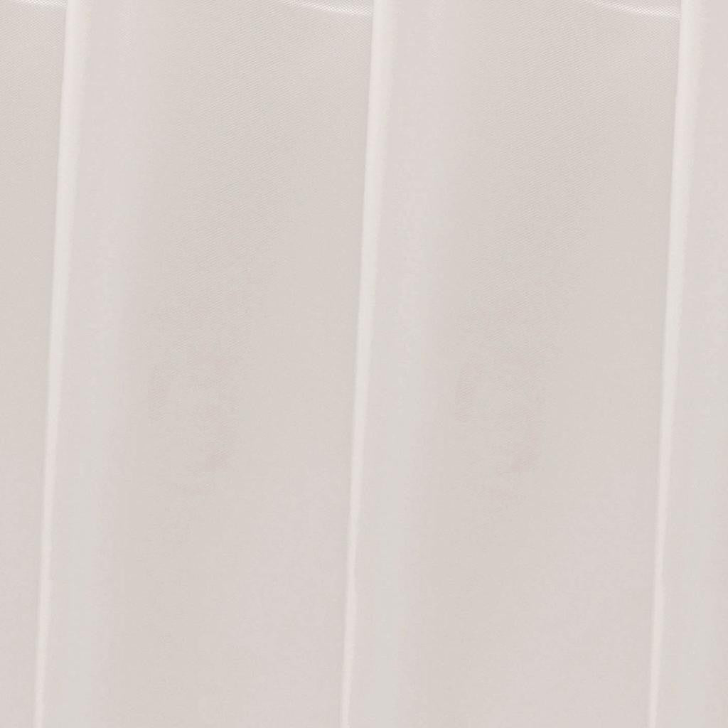 72" White Vinyl Shower Curtain Liner-2