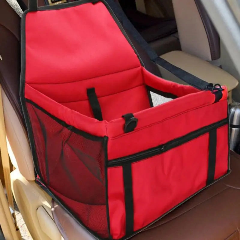 Portable Dog Car Seat for Small Pets – Secure & Comfortable Booster Carrier for Travel