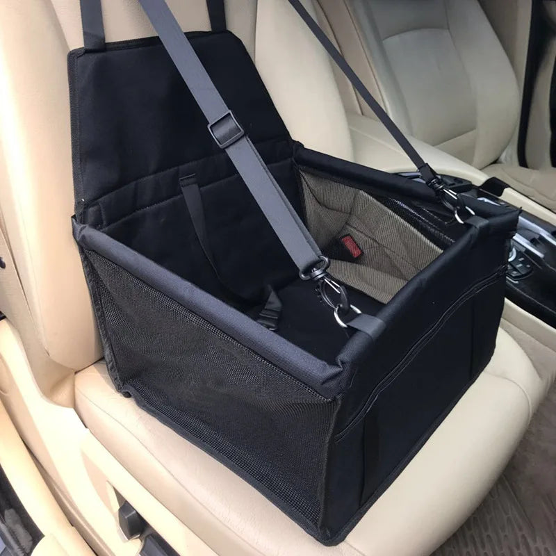 Portable Dog Car Seat for Small Pets – Secure & Comfortable Booster Carrier for Travel