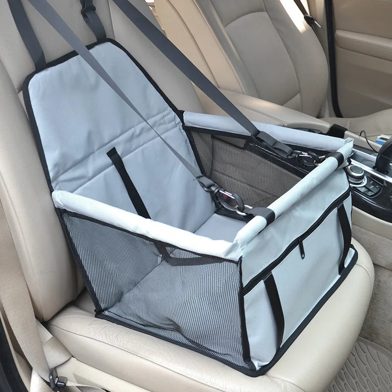 Portable Dog Car Seat for Small Pets – Secure & Comfortable Booster Carrier for Travel