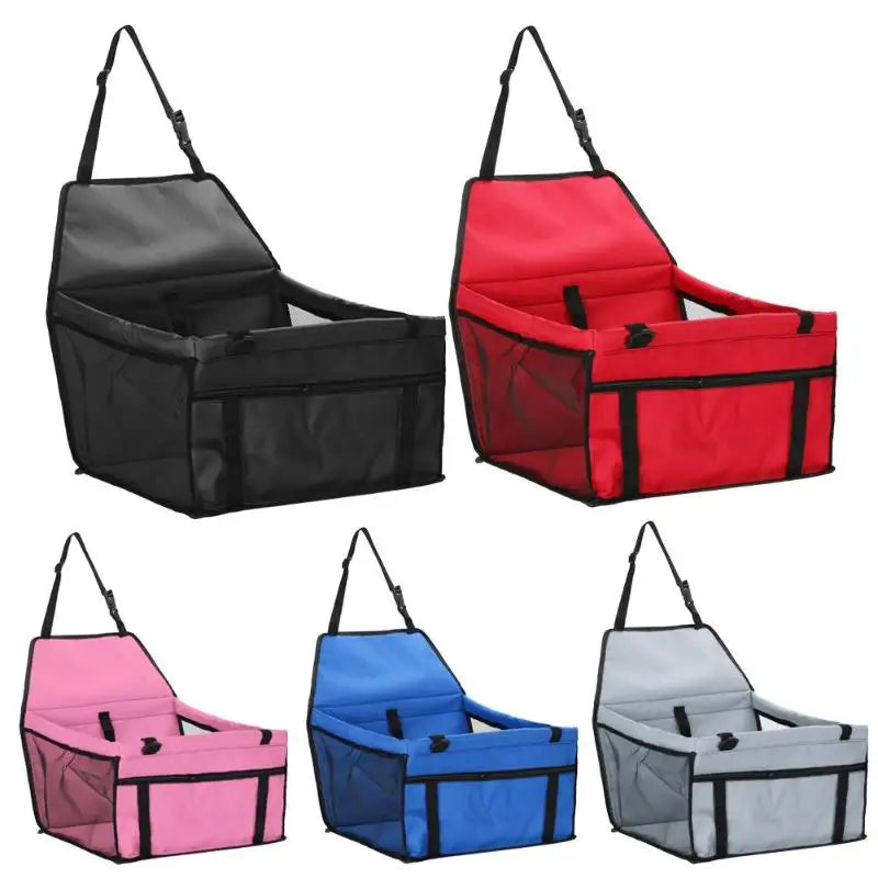 Portable Dog Car Seat for Small Pets – Secure & Comfortable Booster Carrier for Travel
