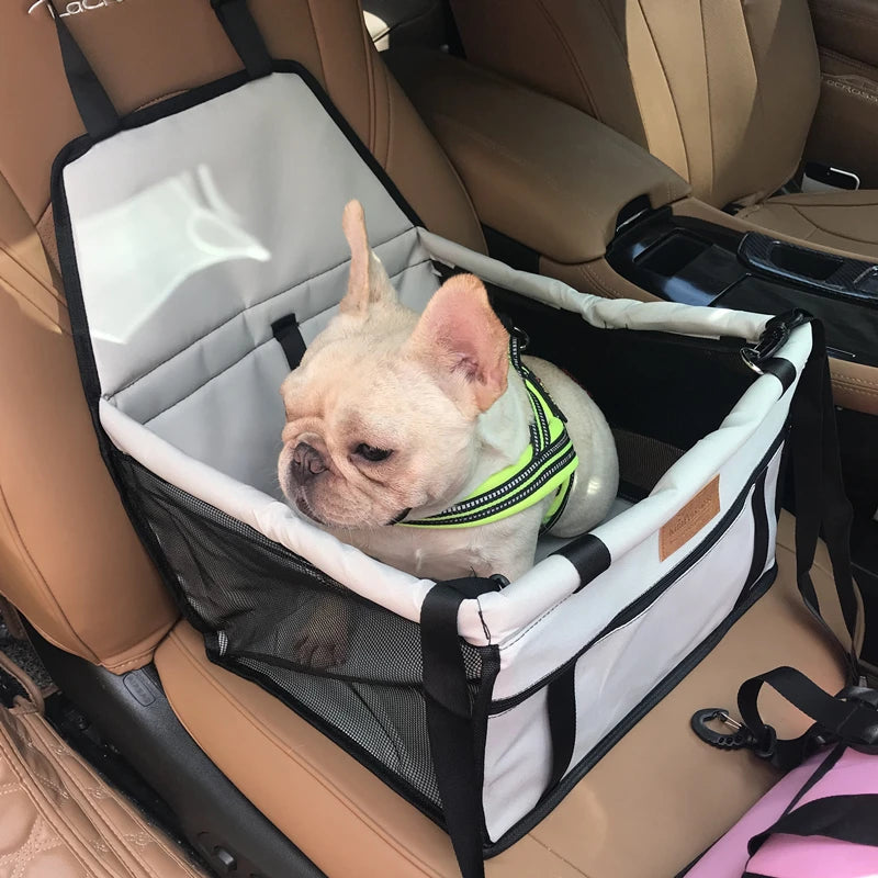 Portable Dog Car Seat for Small Pets – Secure & Comfortable Booster Carrier for Travel