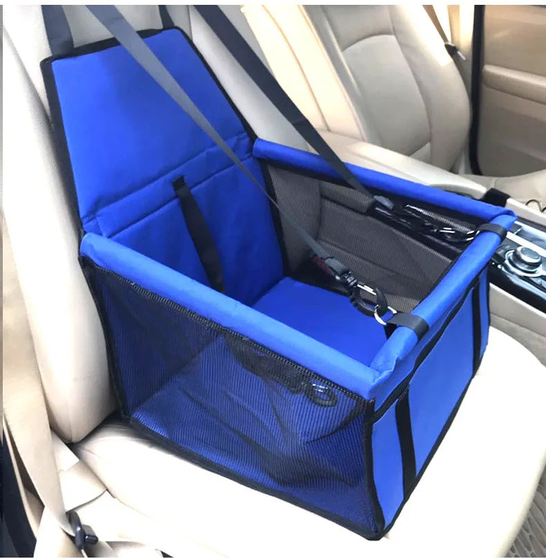 Portable Dog Car Seat for Small Pets – Secure & Comfortable Booster Carrier for Travel