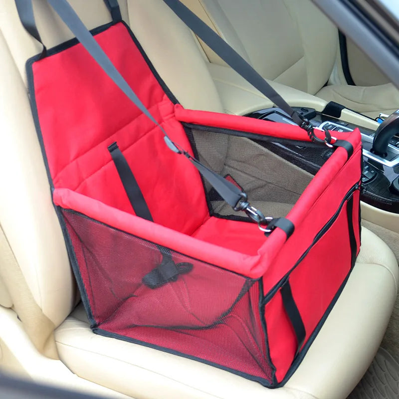 Portable Dog Car Seat for Small Pets – Secure & Comfortable Booster Carrier for Travel