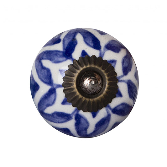 1.5" X 1.5" X 1.5" Ceramic Metal Multicolor 12 Pack Knob-0