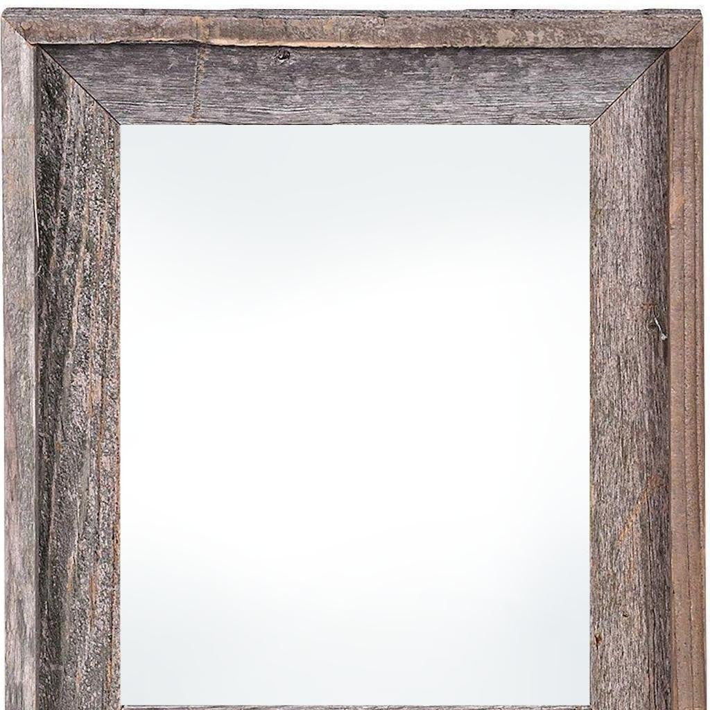 8" x 10" Gray Solid Wood Tabletop Picture Frame-3