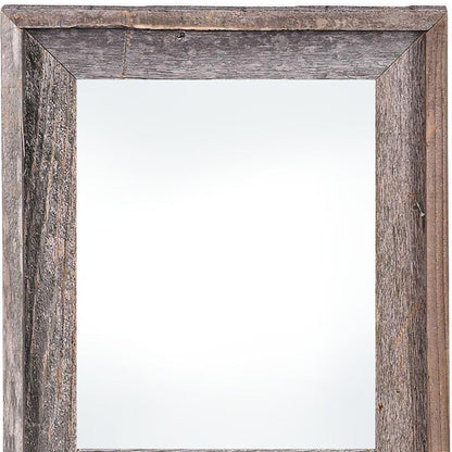 8" x 10" Gray Solid Wood Tabletop Picture Frame-3