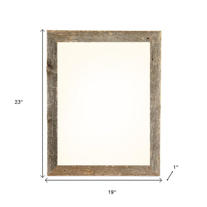 16" x 20" Gray Solid Wood Hanging Picture Frame-6