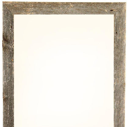 16" x 20" Gray Solid Wood Hanging Picture Frame-2