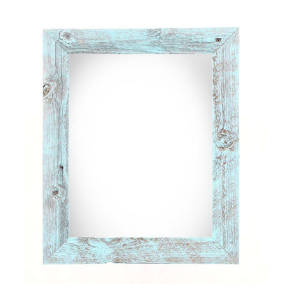 16" x 20" Blue Solid Wood Hanging Picture Frame-1