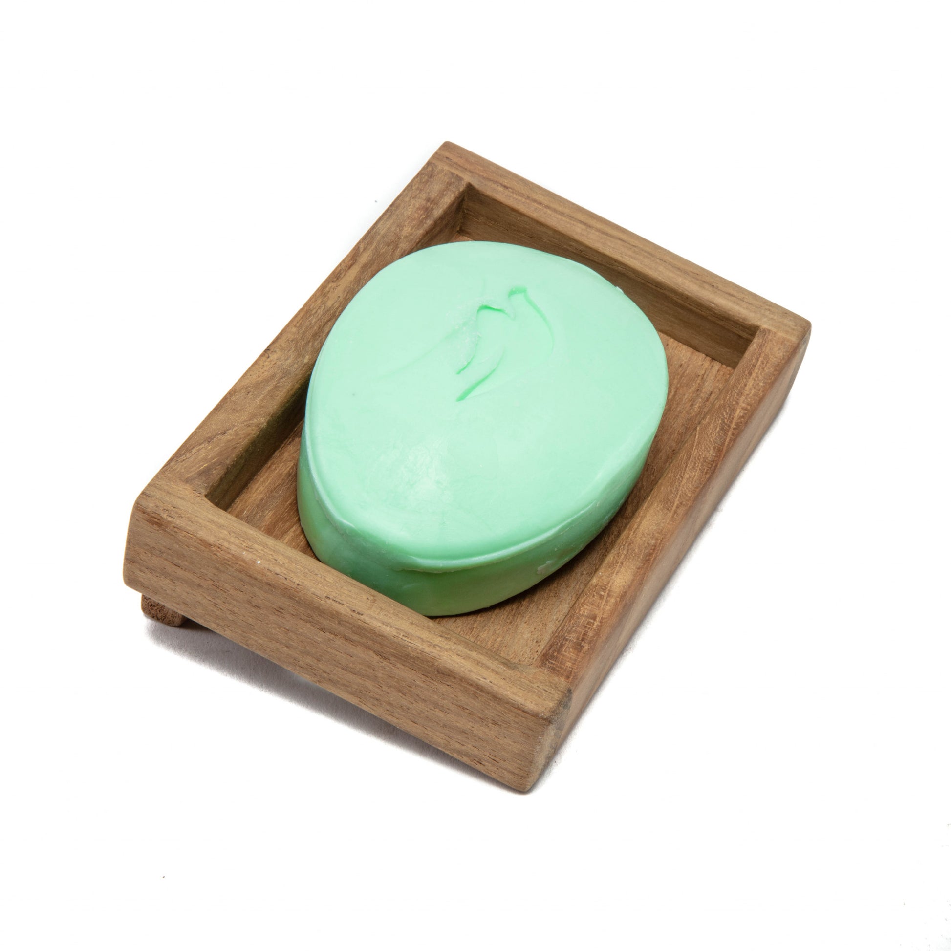 Traditional Solid Teak Wall Mount Soap Dish-0