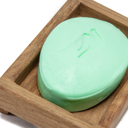 Traditional Solid Teak Wall Mount Soap Dish-5