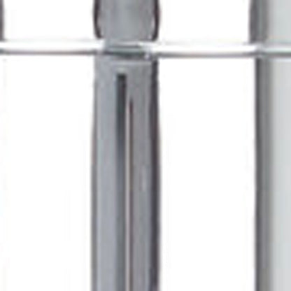 Silver Heavy Duty Plastic Wall Mount Soap Dispenser-3